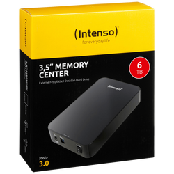 Eksterni HDD 3.5 inch, kapacitet 6TB, USB 3.0, crna boja