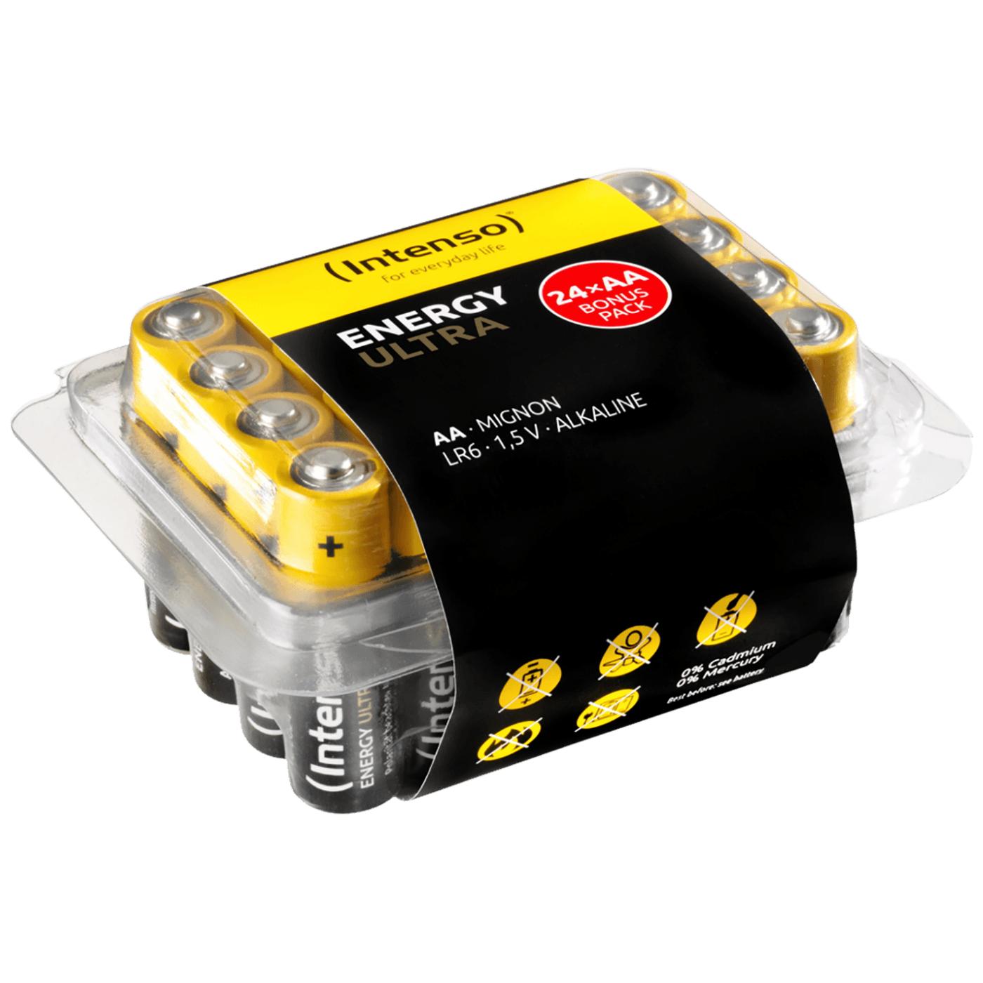 Baterija alkalna, AA LR6/24, 1,5 V, blister 24 kom