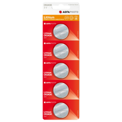 Baterija litijska CR2430, 3V dugmasta, blister pak. 5 kom.