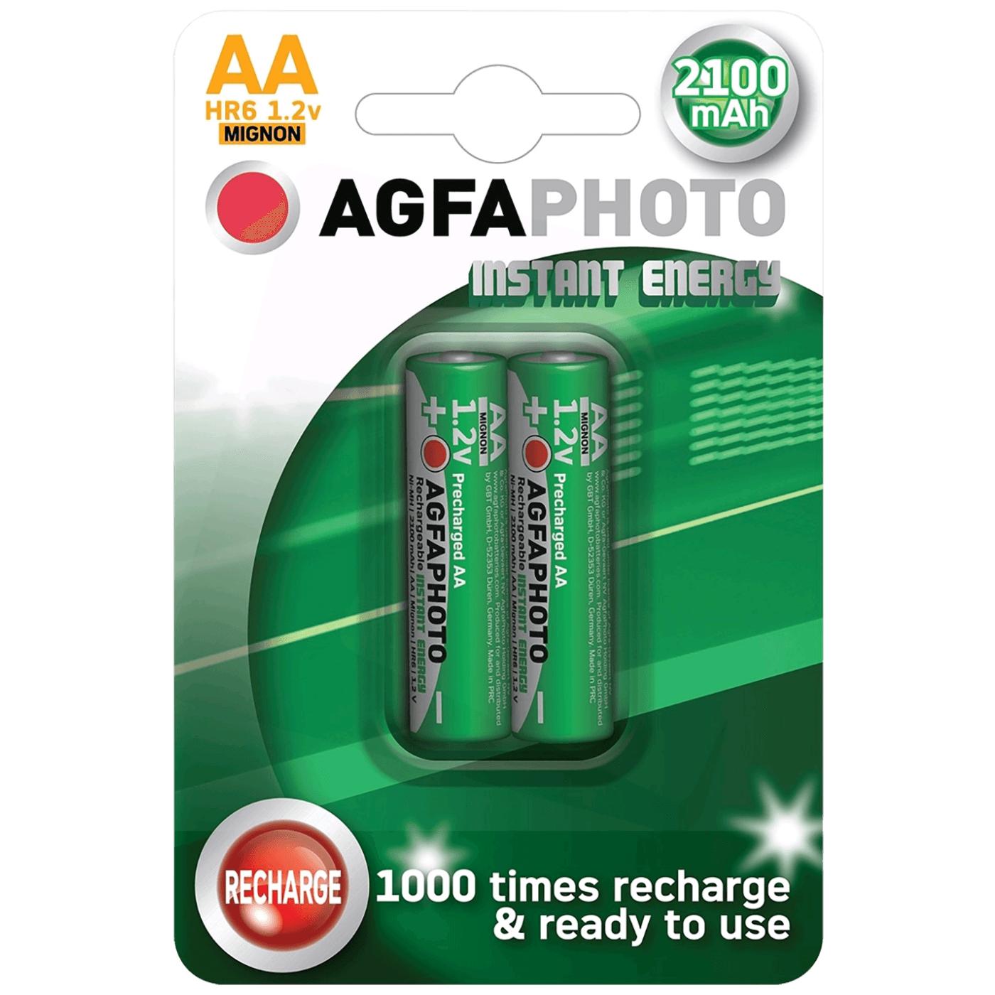 Punjiva baterija, AA, 1.2 V, 2100 mAh, blister 2 kom.
