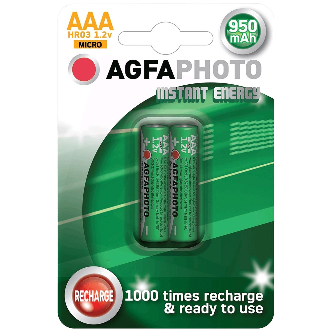 Punjiva baterija, AAA, 1.2 V, 950 mAh, blister 2 kom.