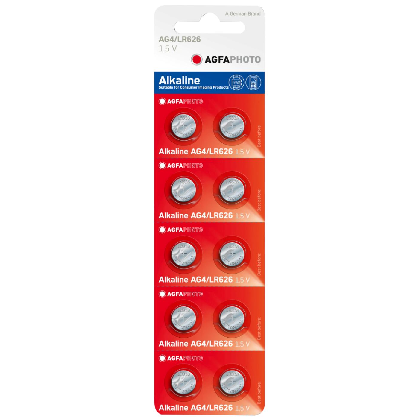 Baterija alkalna LR66/AG4, 1,5V dugmasta, blister 10 kom.