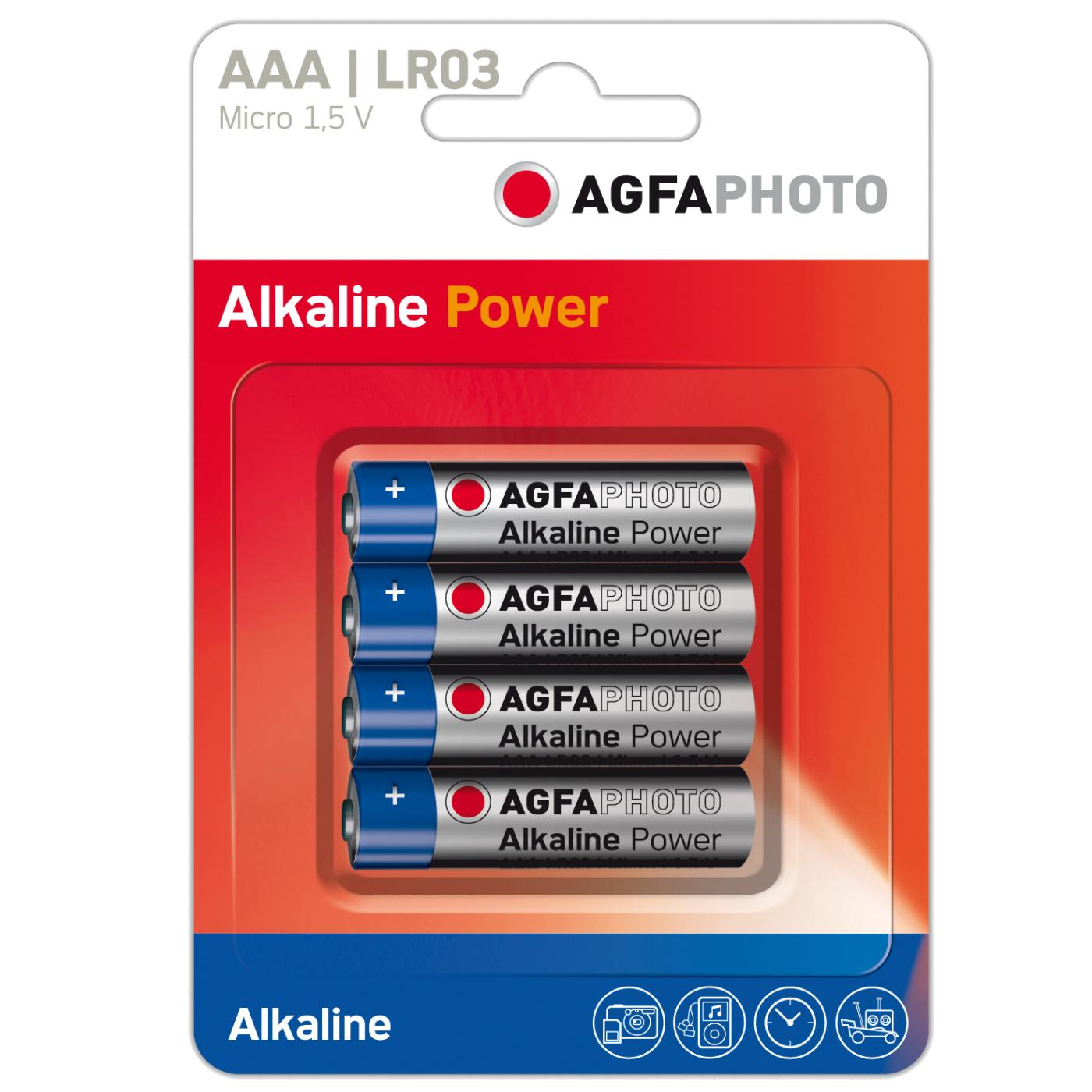 Baterija alkalna  AAA/LR03  blister pak. 4 kom