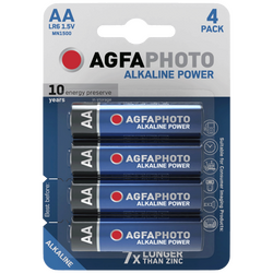 Baterija alkalna, AA/LR6  blister pak. 4 kom
