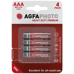 Zinc baterije, AAA, 1.5 V, blister 4 kom.