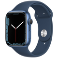 Apple - Watch Series 7 45mm Alu Blue Sport