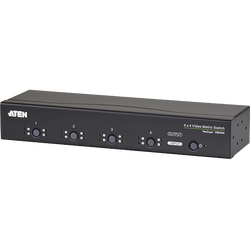 VGA switch, 4 x 4 audio/video + RS232