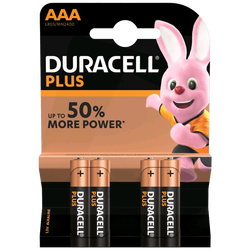 Baterija alkalna, AAA, 1,5 V, blister 4 kom.