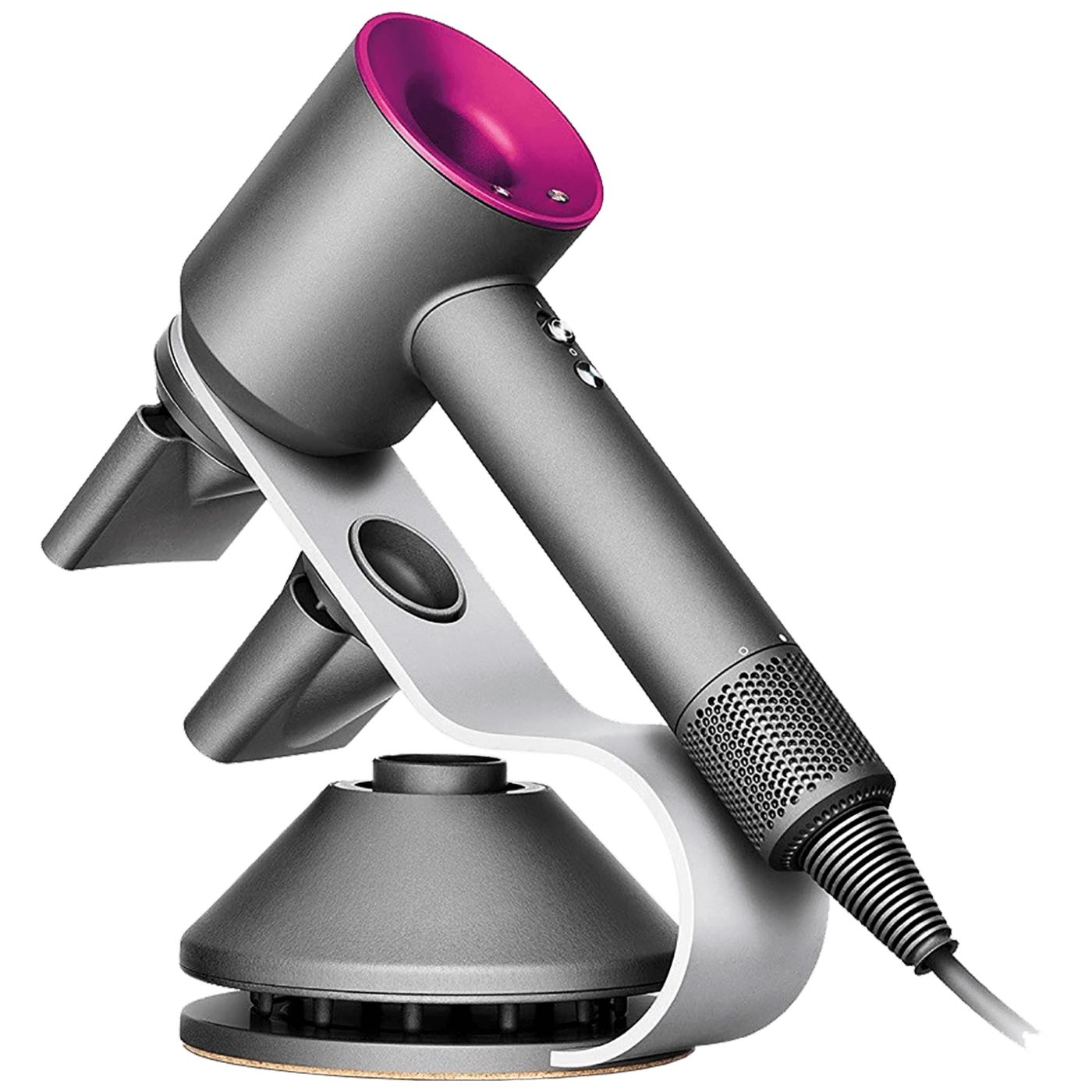 Fen za kosu + metalni stalak, HD01 Iron/Fuchsia