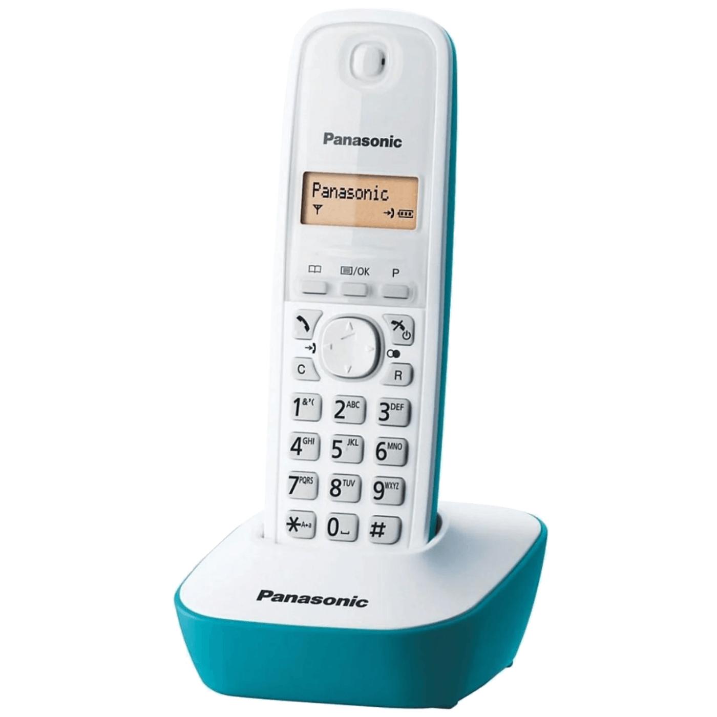 Telefon bežični, LED display, bijelo/plavi