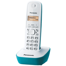 Telefon bežični, LED display, bijelo/plavi