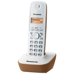 Telefon bežični, LED display, bež boja