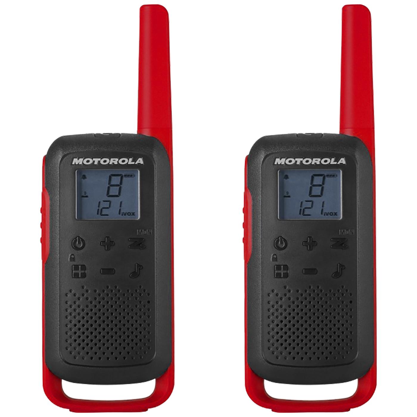 Walkie Talkie, domet 8 km, 16 kanala, crvena