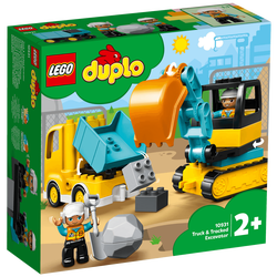 Kamion i bager gusjeničar, LEGO Duplo