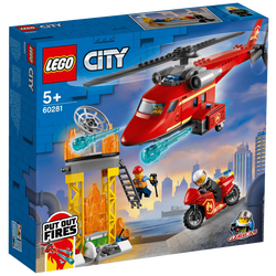 Vatrogasni spasilački helikopter, LEGO City