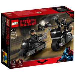 Batman i Selina Kyle u potjeri na motociklima, LEGO DC