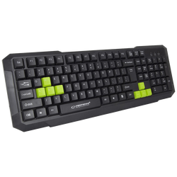 Tastatura, gaming, USB, Aspis Green