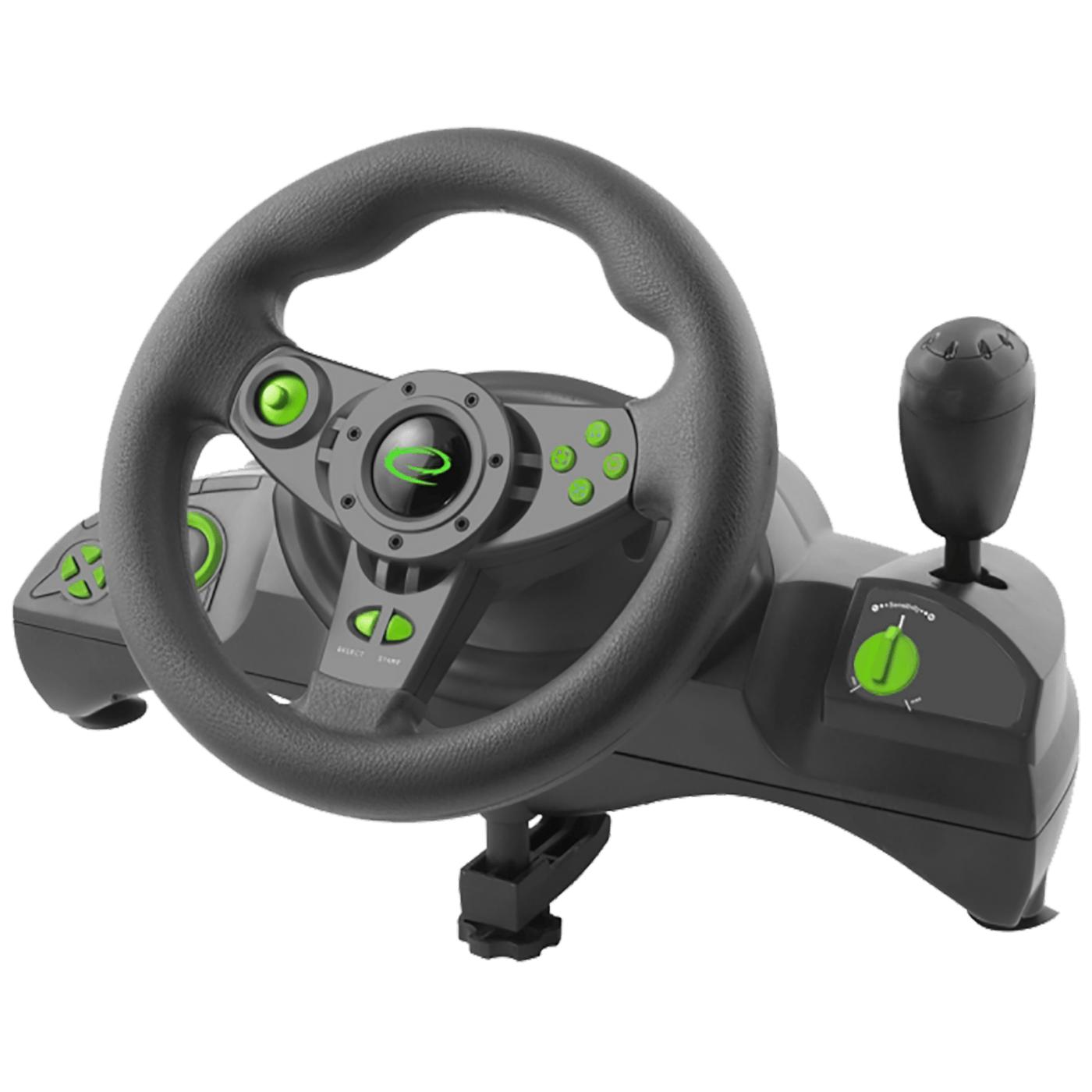 Купить игровой руль с педалями и коробкой. Руль Esperanza Nitro. Thrustmaster t248. Руль Logitech g923. Игровой руль с педалями для плейстейшен 3.