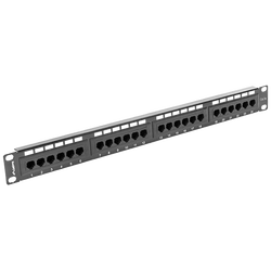 Patch panel, 1U, 24 portni