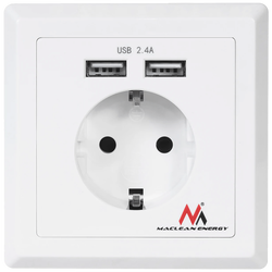 Strujna utičnica, schuko, sa 2 x USB port za punjenje
