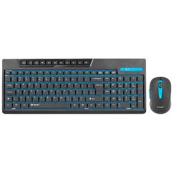 Tastatura + miš, bežični set, nano prijemnik