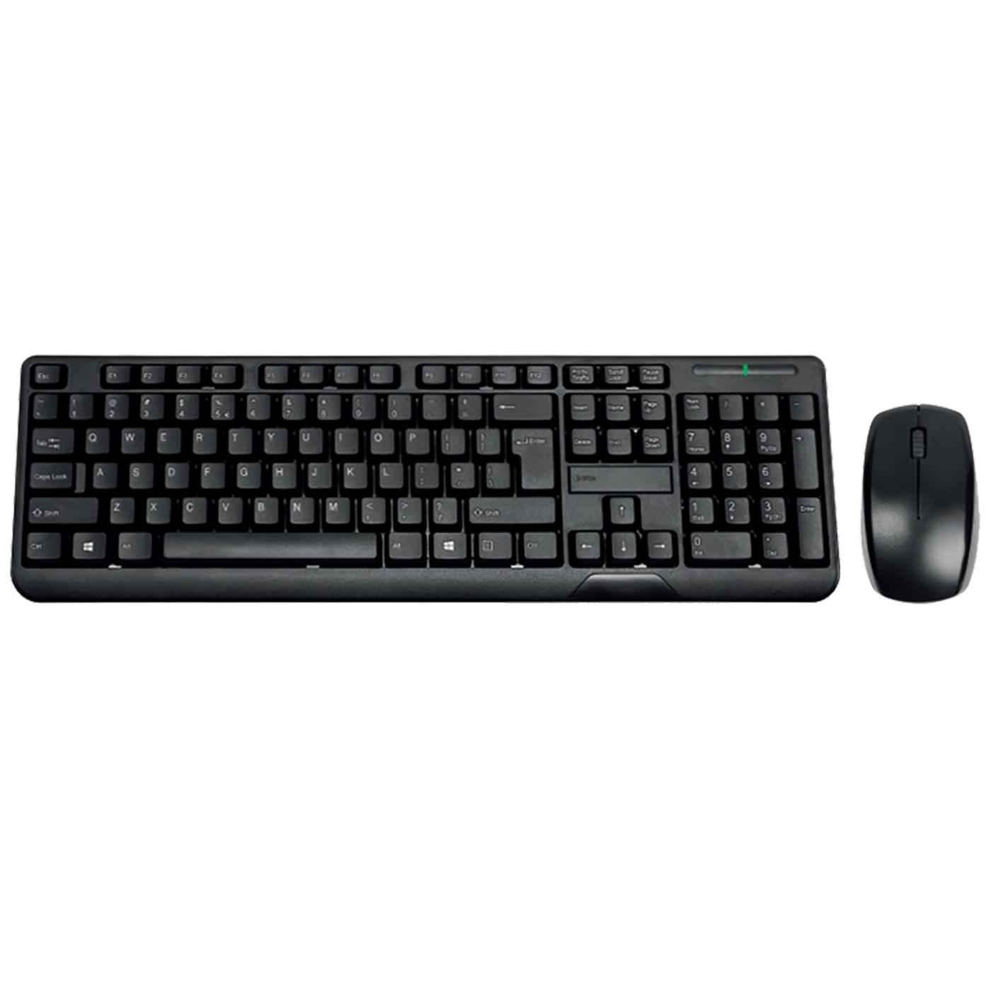 Tastatura + miš, bežični set, nano prijemnik