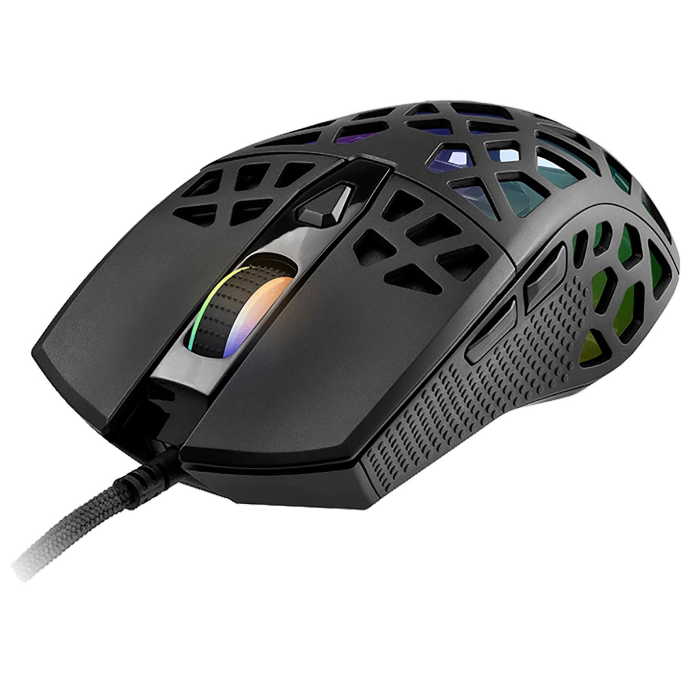 Miš optički, gaming, 7200 dpi, RGB, USB