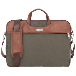 Torba za laptop 15,6 inch, eko koža, Green PU