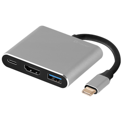 Adapter USB type C na HDMI, USB3.1, USB type C