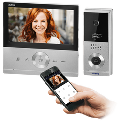 Video interfon 7 inch, set, Full HD, IP65, Conessi