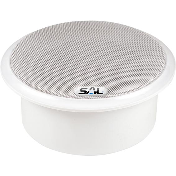 Zvučnik stropni 10W,  110V, ∅190x85 mm, 8 Ohm, bijela boja