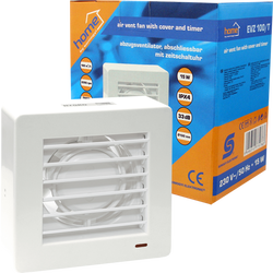 Aspirator ugradbeni za ventilaciju sa timerom, 150x150mm