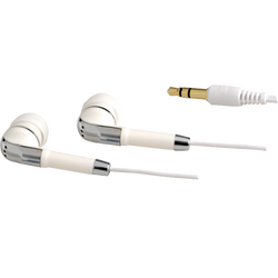 Slušalice, stereo, 3,5mm, mini, bijele