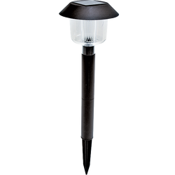 Solarna vrtna LED lampa, plastična, 600 mAh