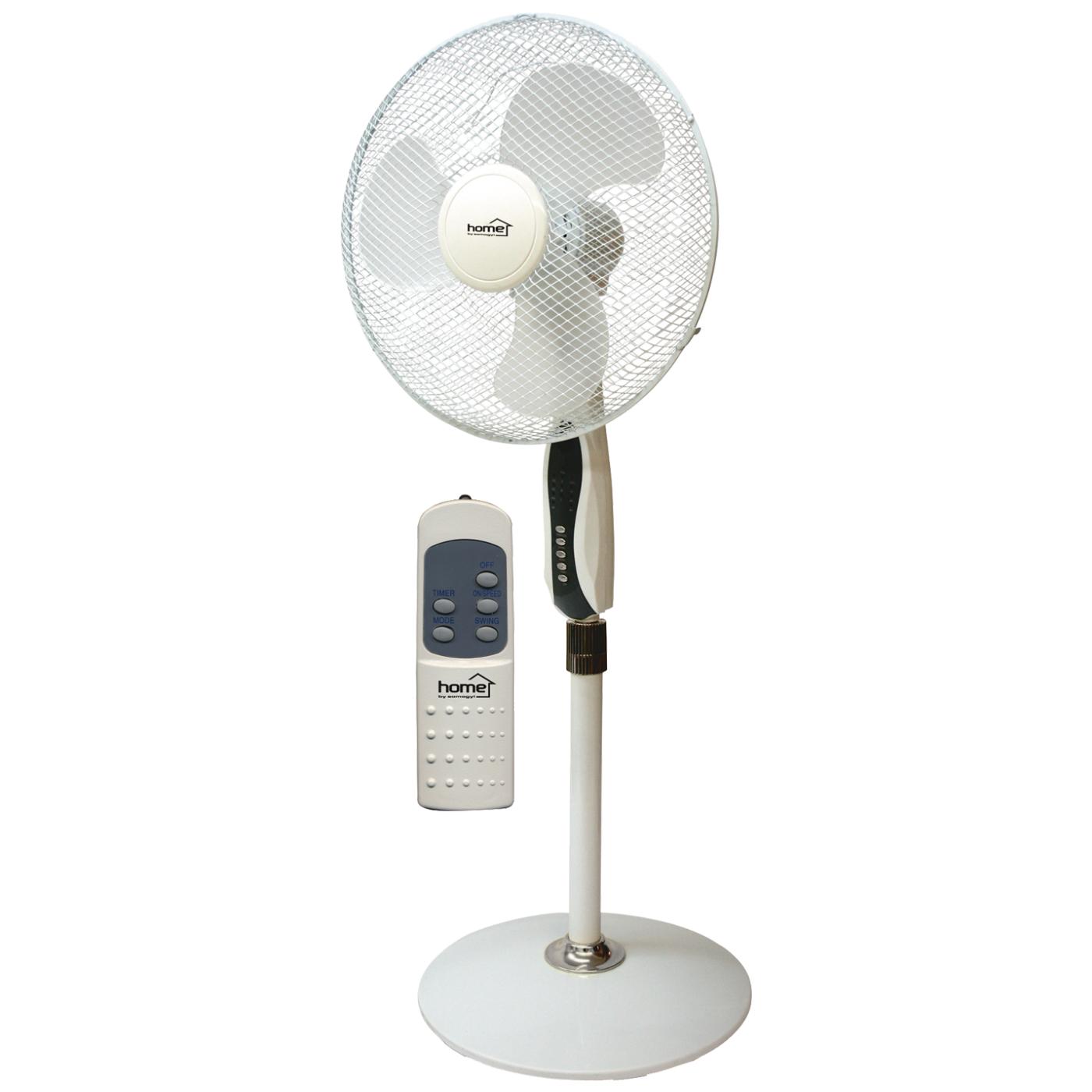 Ventilator sa postoljem, daljinski upravljač,  130 cm, 45W