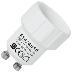 Adapter za sijalično grlo GU10 na E14