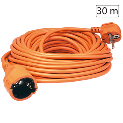 Produžni strujni kabl 1 utičnica, 30m, H05VV-F 3G 1,5mm²