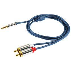 Kabl RCA x 2 / 3,5mm x 1, dužina 1.0m