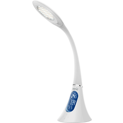 Lampa, LED, stolna, sat, termometar 