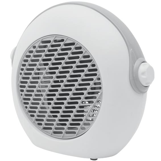 Grijalica sa ventilatorom, 2000W, sivo bijela