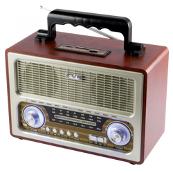 Retro radio + BT bežični zvučnik, 4in1, FM, MP3, AUX