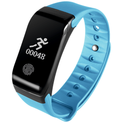 SAT pametni, Heart Rate monitor, Fitness OLED, plavi