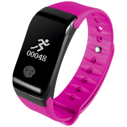 SAT pametni, Heart Rate monitor, Fitness OLED, pink