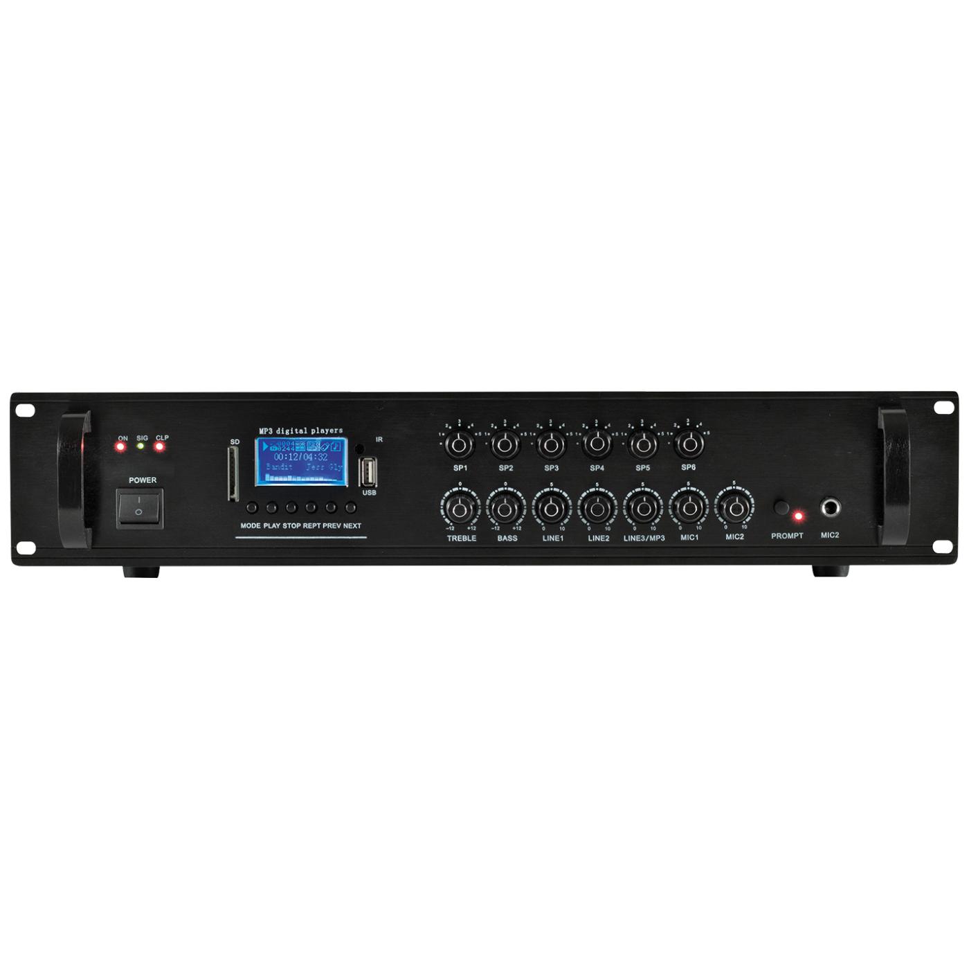 Pojačalo sa miksetom 240W, Bluetooth, Fm, MP3 player, USB