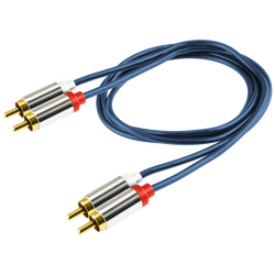 RCA stereo kabl,2xRCA muški, 2xRCA muški,premium kv., 4.0m