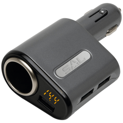 Auto punjač za smartphone, 5V / 3.1 A max., 3 x USB