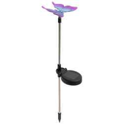 Solarna vrtna dekorativna svjetilljka,  leptir, 600 mAh