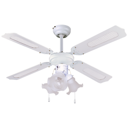 Ventilator stropni sa rasvjetom, E27, 3 x 60W