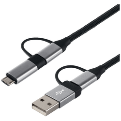 USB kabl za punjenje, 4u1, multi, dužina 1.5 met.