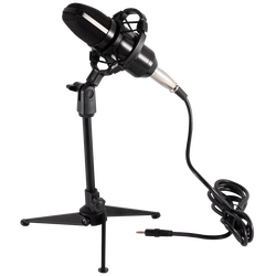 Mikrofon, studijski, sa postoljem, 3.5 mm, 2.4 met.